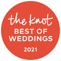 The Knot best of weddings 2021 award