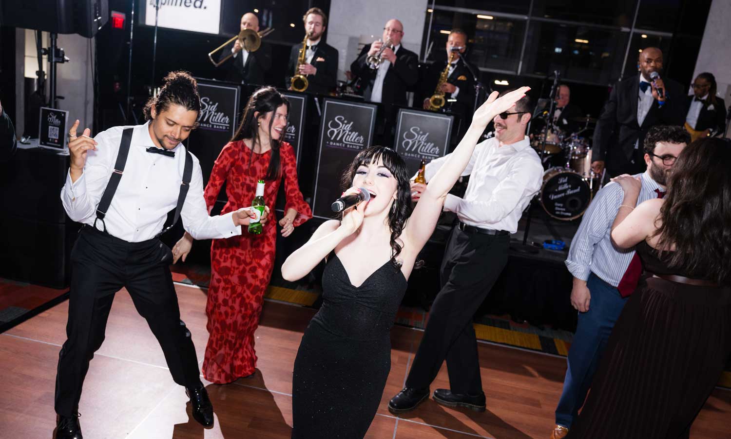 Sid Miller Dance Band Entertains the Guests at Private Parties